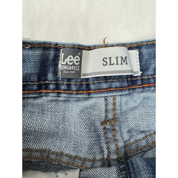 Lee Dungarees Slim Fit Jeans Blue Boys Size 10 Slim - Picture 8 of 8